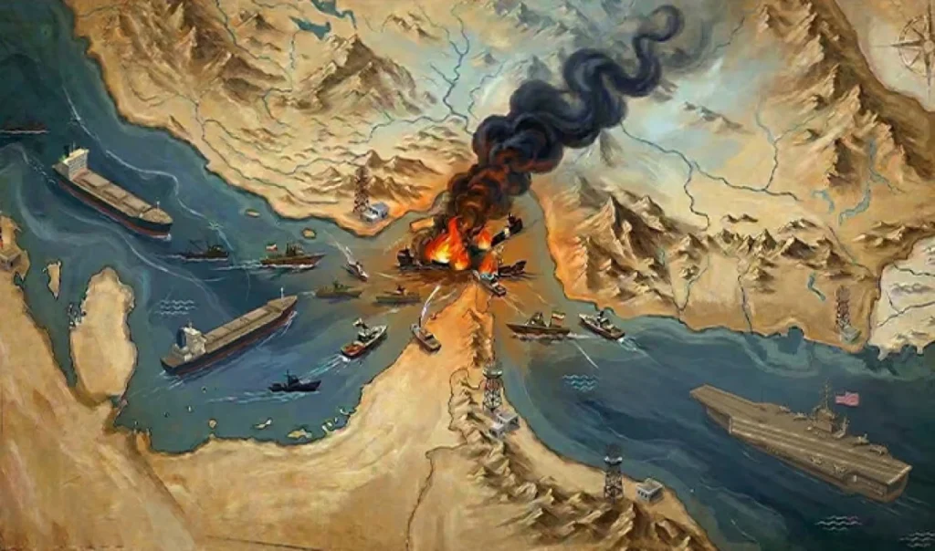 Hürmüz Boğazı’nda iki süper tanker mayına çarptı